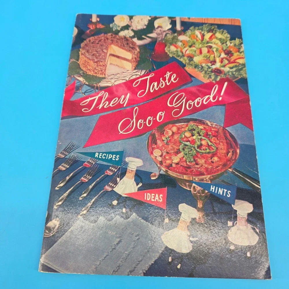 Vintage 1950s Cookbook Lot of 4‎ Chocolate Ground Meat Quick Dishes Mid Century